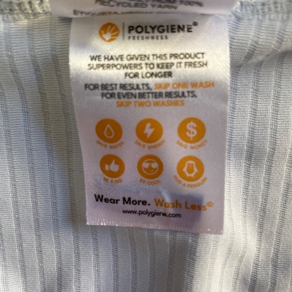 Mondetta Ladies' Quarter-Zip Pullover, Zippered Pockets, Light Blue, Small NWT - Picture 15 of 15